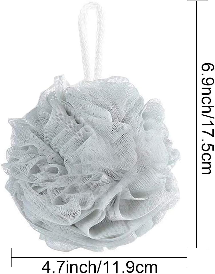 10 Pack of Bath Loofah Shower,Small Size Sponge Pouf Body Scrubber Exfoliator Scrubber Ball,Mesh Bath and Shower Sponge for Kids Women Men Body Wash Bathroom - Image 2