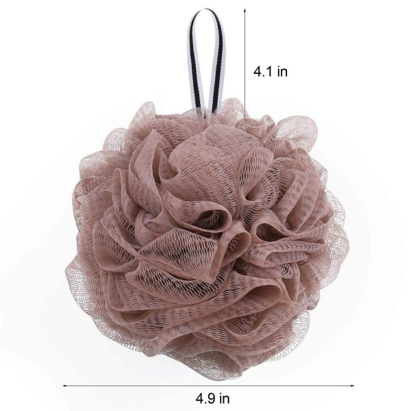 Bath Loofah Shower Sponge Pouf Body Scrubber Exfoliator Scrubber Ball (Set of 6) - Image 2