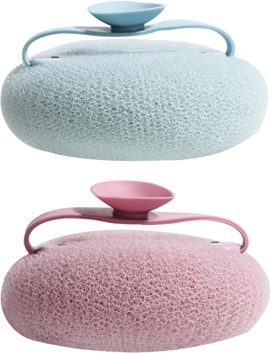 Bathing Bliss – Versatile Massage Bath Ball, Exfoliation, Back Scrub, Bath Rub, Perfect for Your Skin Pampering Session-Purple+Blue - Image 2