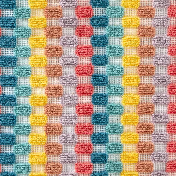 Mid-Century Bath Towel, Multicolored - Image 2